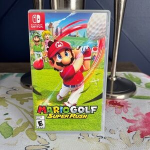 Mario Golf Super Rush Video Game